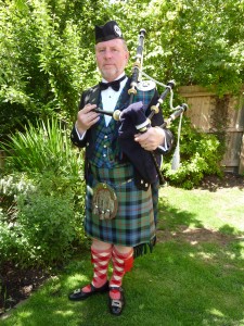 Alan Harrison Bagpiper Alan Harrison