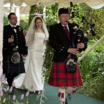 Alan Gagan bagpiper