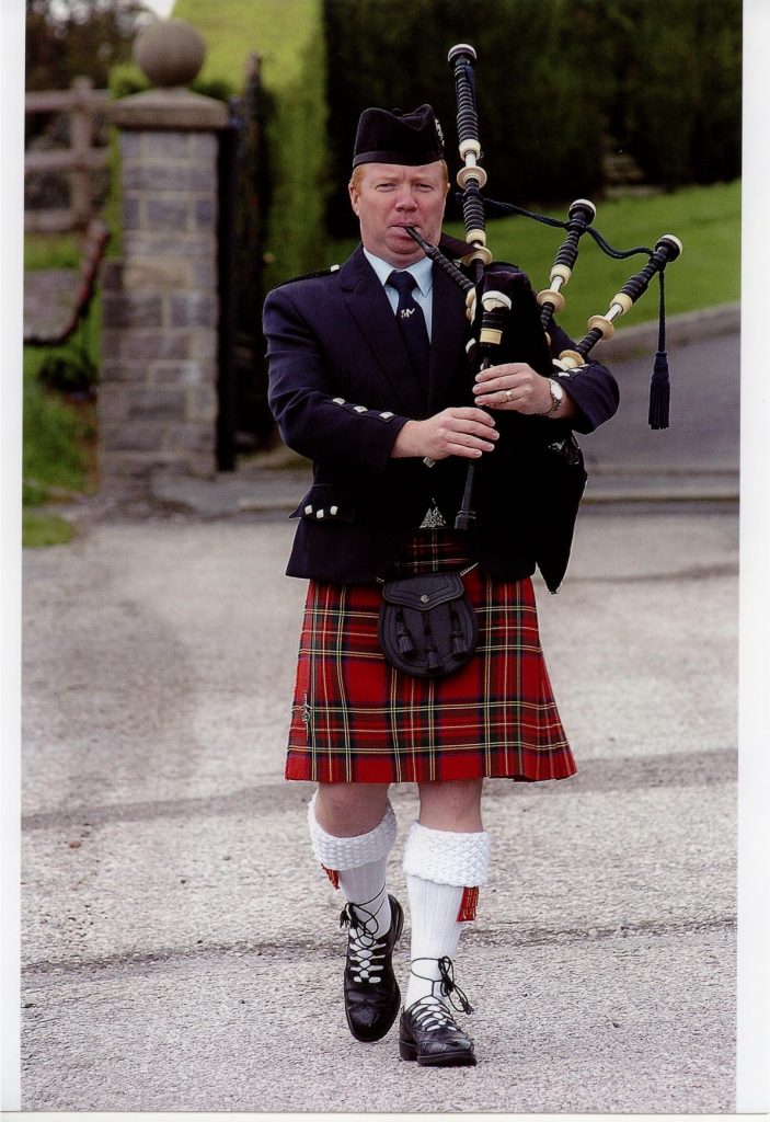 Wakefield Bagpiper