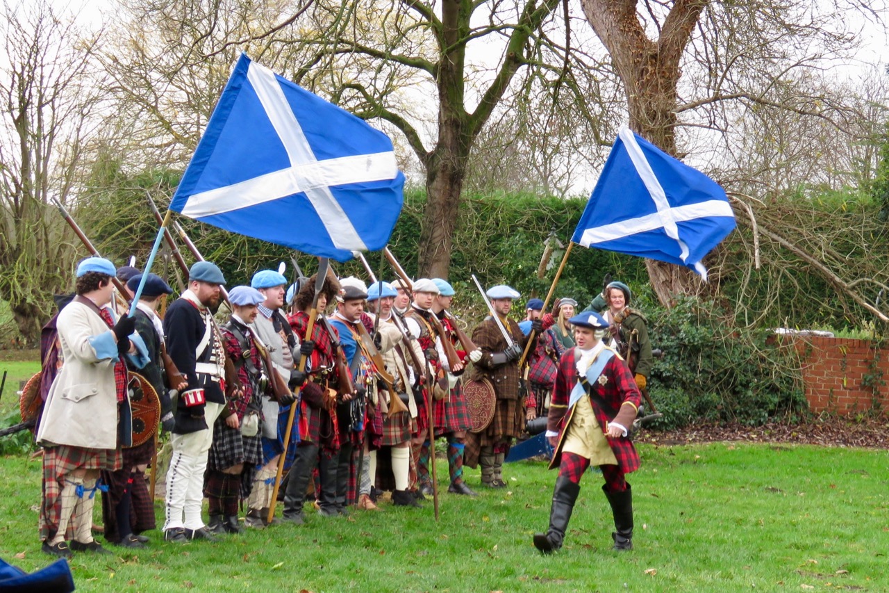 Derby bagpiper