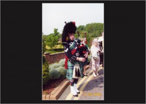 Bagpiper Phil Mcconnel