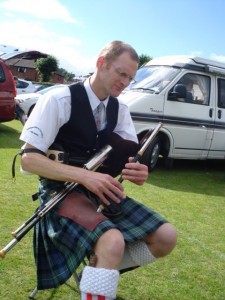 Irish Bagpiper