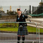 Bagpiper Andrew Clark