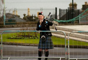glasgow bagpiper hire