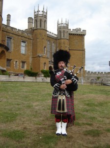 Bagpiper Billy James