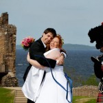 John Rae Edinburgh Bagpiper