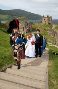 John Rae Edinburgh Bagpiper