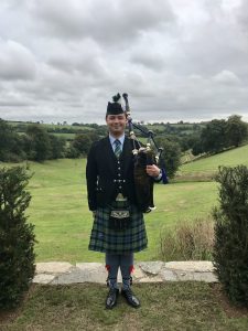 Cornwall Bagpiper