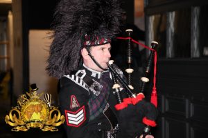 Cliff Hall London Bagpiper