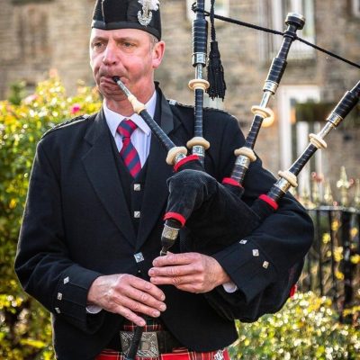 Manchester and Cheshire Bagpiper
