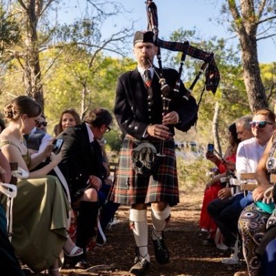 Nottinghamshire Bagpiper