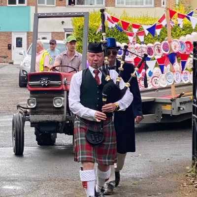 yorkshire bagpiper